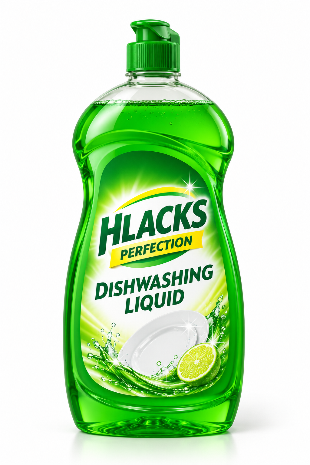 Hlacks Perfection dishwashing liquid packaging concept